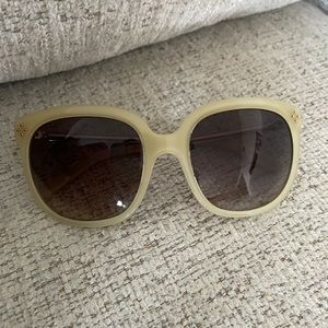 Chloe Square Yellow/ Gold Sunglasses